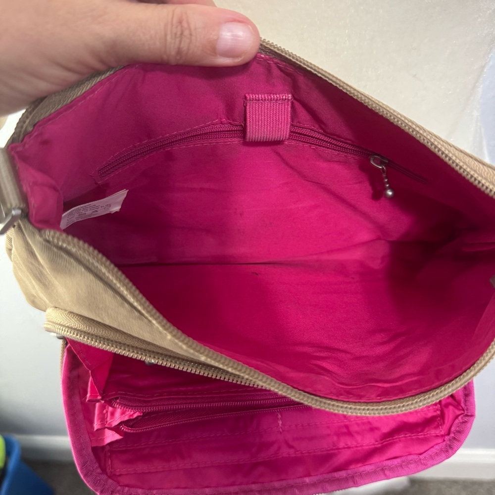 Baggallini Tan Crossbody Bag - Picture 5 of 6